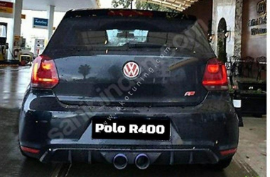 VW Polo R400 GTİ Orta Çift Çıkış Difizör