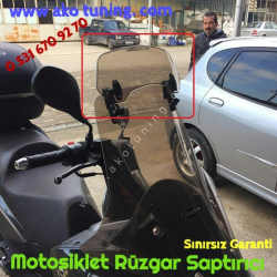 AKO touring glass deflektör rüzgar kesici tur camı FÜME RENK