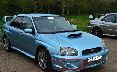 Subaru İmpreza Sti Sis Yuvası 2003 2005