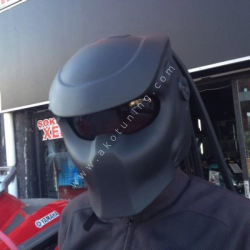 Pradator Motor Kaskı Siyah