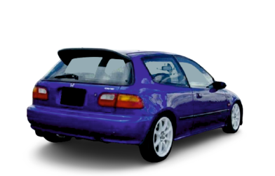 Honda Civic 1992-95 EG Spon Spoiler (610)