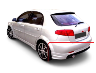 Chevrolet Lacetti Arka Tampon Eki F